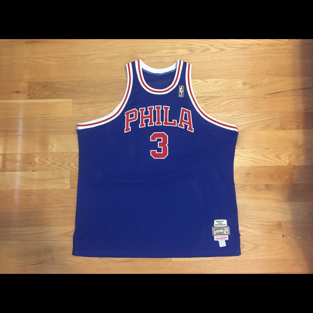 Mitchell & Ness Allen Iverson Phila Sixers Jersey